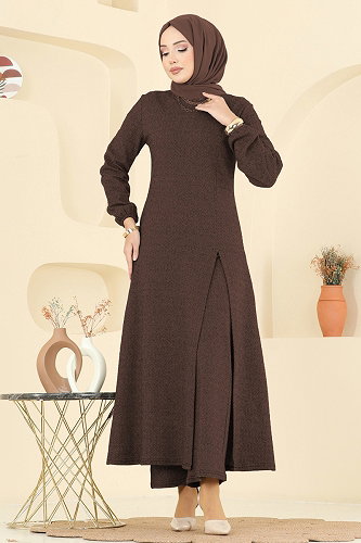 moda selvim Combined 24003UKBK1160 Brown - Thumbnail