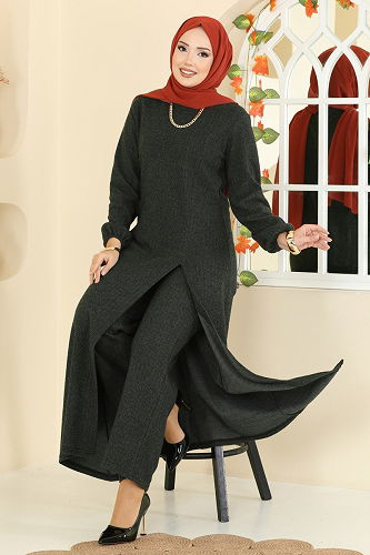 moda selvim Combined 24003UKBK1160 Khaki - Thumbnail