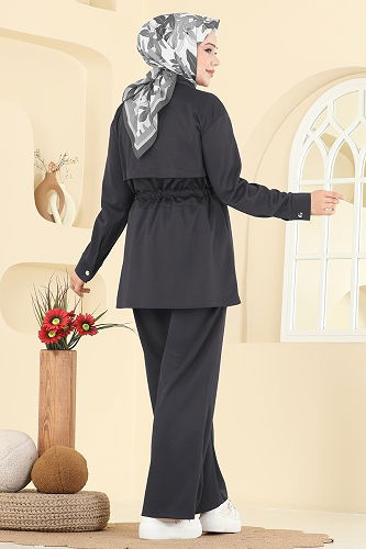 moda selvim Combined 24005UKB139 Anthracite - Thumbnail