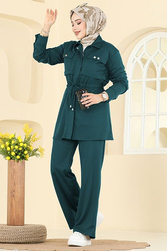 moda selvim Combined 24005UKB139 Petroleum - Thumbnail