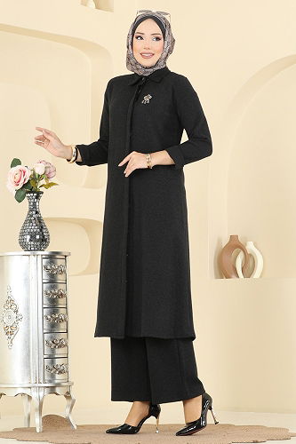 moda selvim Combined 24006UKB139 Black - Thumbnail