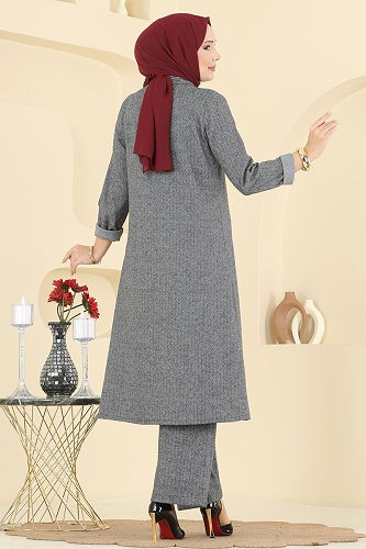 moda selvim Combined 24006UKB139 Gray - Thumbnail