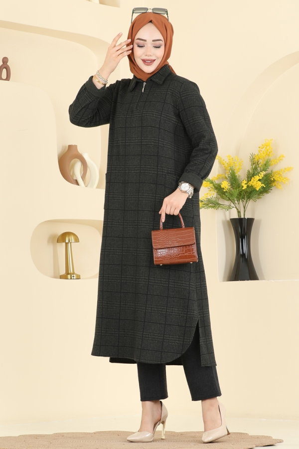 Combined 24010UKB139 Dark Khaki - Moda Selvim