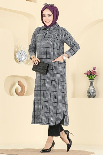 moda selvim Combined 24010UKB139 Gray - Thumbnail