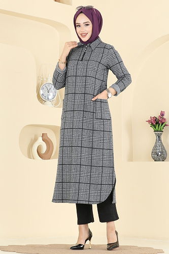 moda selvim Combined 24010UKB139 Gray - Thumbnail