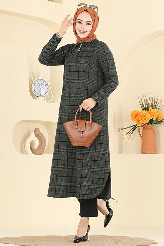 moda selvim Combined 24010UKB139 Khaki - Thumbnail