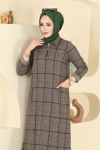 moda selvim طقم بيج 24010UKB139 - Thumbnail