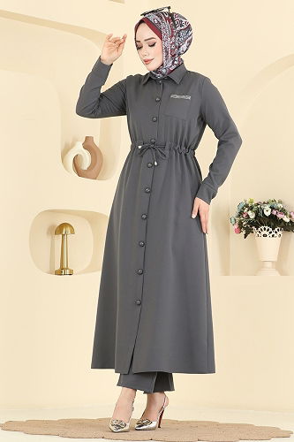 moda selvim Combined 24015UKB139 Anthracite - Thumbnail