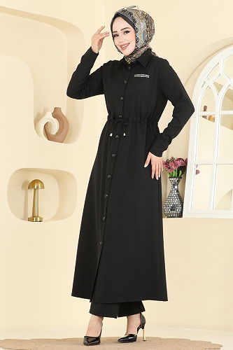 moda selvim Combined 24015UKB139 Black - Thumbnail