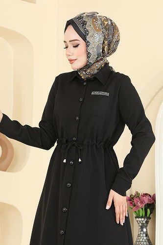 moda selvim Combined 24015UKB139 Black - Thumbnail