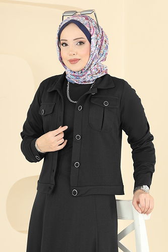 moda selvim Combined 24017UKB139 Black - Thumbnail