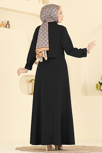 moda selvim Combined 24019UKB139 Black - Thumbnail