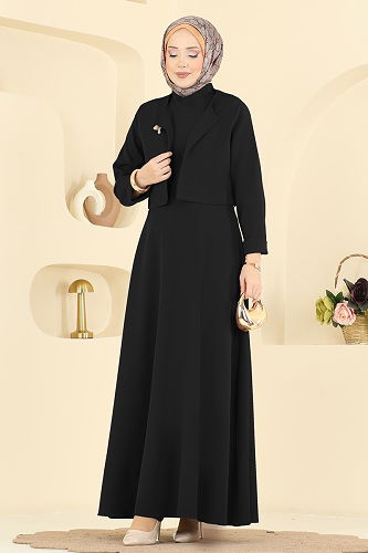 moda selvim Combined 24019UKB139 Black - Thumbnail