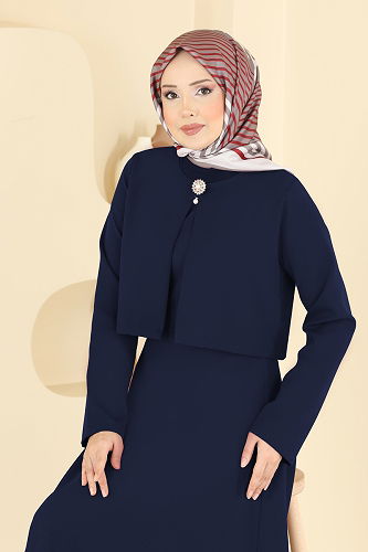 moda selvim Combined 24019UKB139 Navy Blue - Thumbnail
