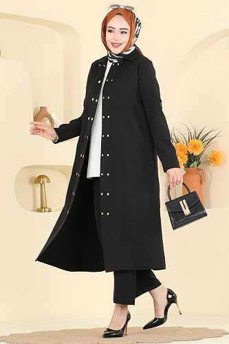 moda selvim Combined 24020UKB139 Black - Thumbnail