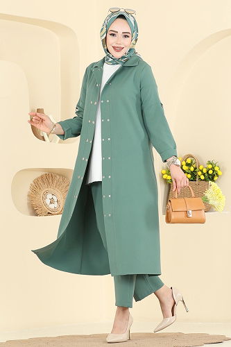 moda selvim Combined 24020UKB139 Mold Green - Thumbnail