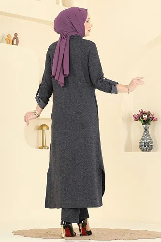 moda selvim Combined 24021UKB139 Anthracite - Thumbnail