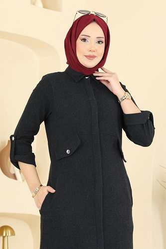 moda selvim Combined 24021UKB139 Black - Thumbnail