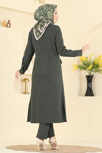 moda selvim Combined 24022UKB139 Khaki - Thumbnail