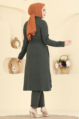 moda selvim Combined 24027UKB139 Khaki - Thumbnail