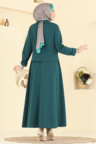 moda selvim Combined 24035UKB139 Petroleum - Thumbnail