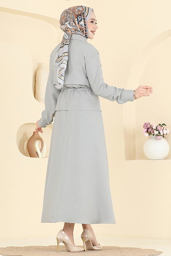 moda selvim Combined 24040UKB139 Gray - Thumbnail