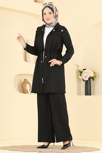 moda selvim Combined 24041UKB139 Black - Thumbnail