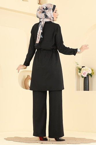 moda selvim Combined 24041UKB139 Black - Thumbnail