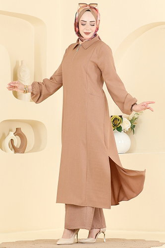 moda selvim Combined 24042UKB139 Latte - Thumbnail