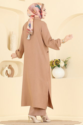 moda selvim طقم لاتيه 24042UKB139 - Thumbnail