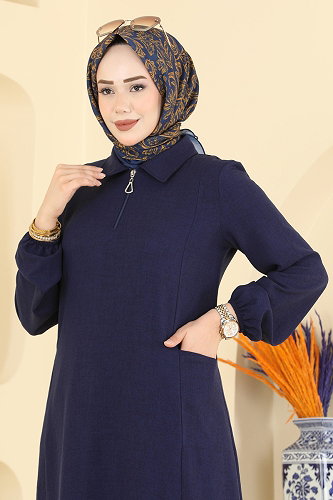 moda selvim Combined 24042UKB139 Navy Blue - Thumbnail