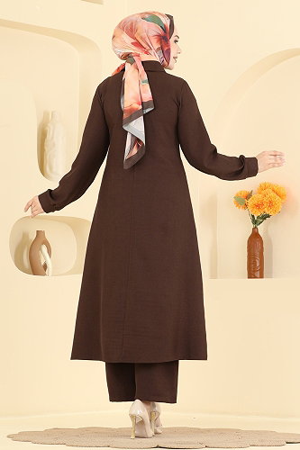 moda selvim Combined 24044UKB139 Brown - Thumbnail