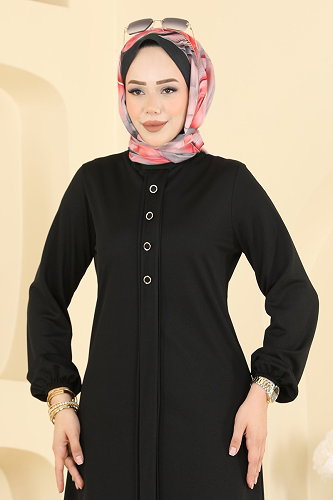 moda selvim Combined 24046UKBK1160 Black - Thumbnail