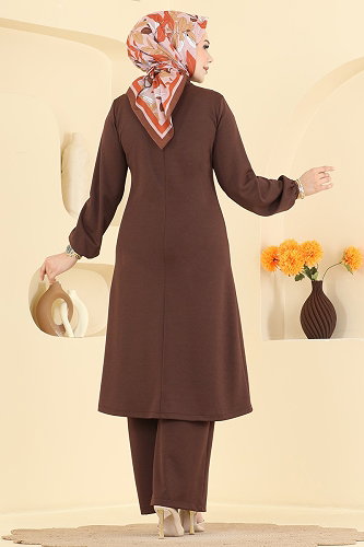 moda selvim Combined 24046UKBK1160 Brown - Thumbnail