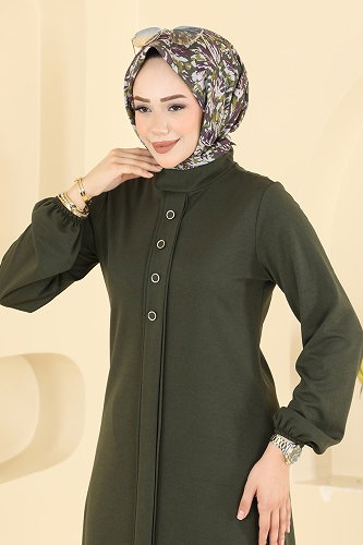 moda selvim Combined 24046UKBK1160 Khaki - Thumbnail