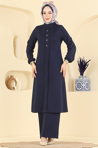 moda selvim Combined 24046UKBK1160 Navy Blue - Thumbnail
