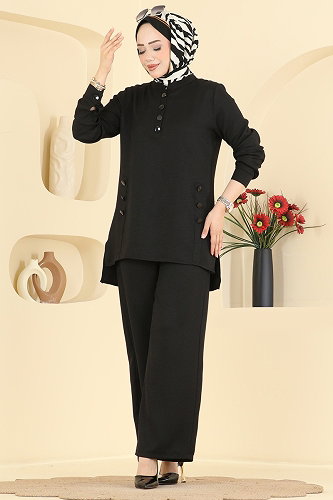 moda selvim Combined 24049UKB139 Black - Thumbnail