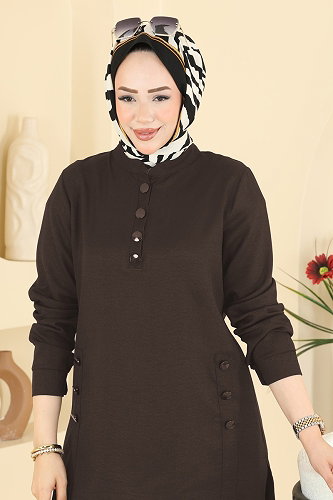 moda selvim Combined 24049UKB139 Brown - Thumbnail