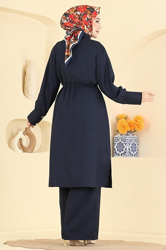 moda selvim Combined 24052UKB139 Navy Blue - Thumbnail