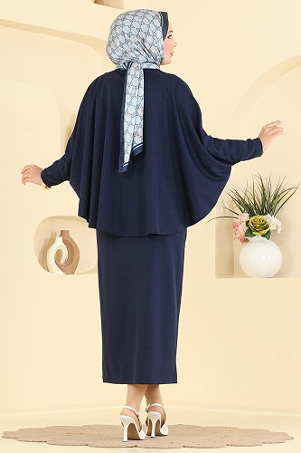 moda selvim Combined 24055UKBK1160 Navy Blue - Thumbnail