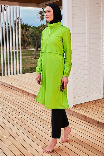 moda selvim 2407MRNK1139 Green - Thumbnail