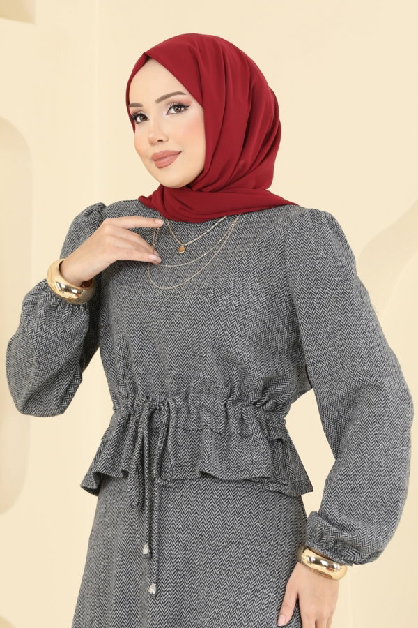 Combined 24080UKBK1160 Gray - Moda Selvim