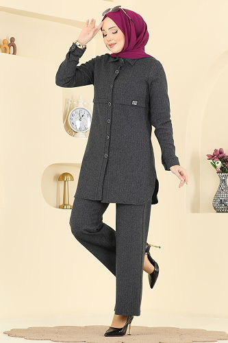 moda selvim Combined 24095UKBK1160 Anthracite - Thumbnail