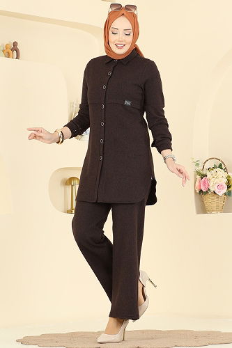 moda selvim Combined 24095UKBK1160 Brown - Thumbnail