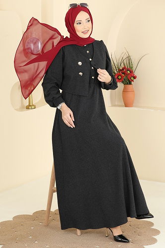 moda selvim Combined 24096UKBK1160 Black - Thumbnail