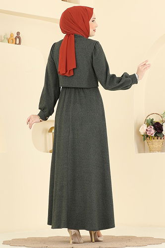 moda selvim Combined 24096UKBK1160 Khaki - Thumbnail