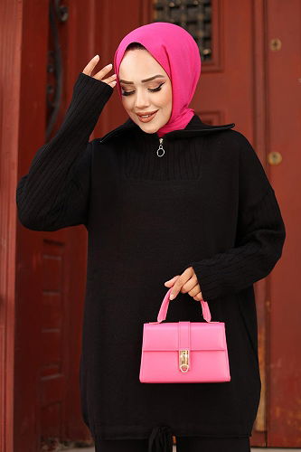 moda selvim Combined 24108TPK1049-M Black - Thumbnail