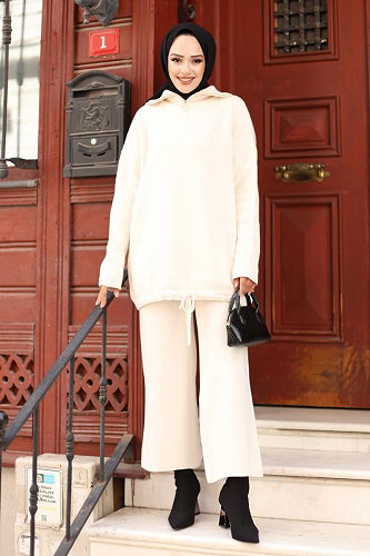 moda selvim طقم سكري 24108TPK1049-M - Thumbnail