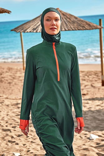 moda selvim اخضر عفني 2412MRNK1139 - Thumbnail