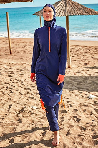 moda selvim 2412MRNK1139 Navy Blue - Thumbnail